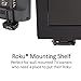 TotalMount Mounting Shelf and Remote Holder Compatible with Roku 3, 2, and 1
