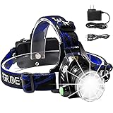 OEUUDD Headlamp, Upgrade 8000 High Lumens Ultra
