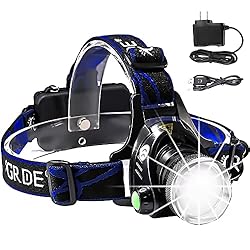 OEUUDD Headlamp, Upgrade 8000 High Lumens Ultra