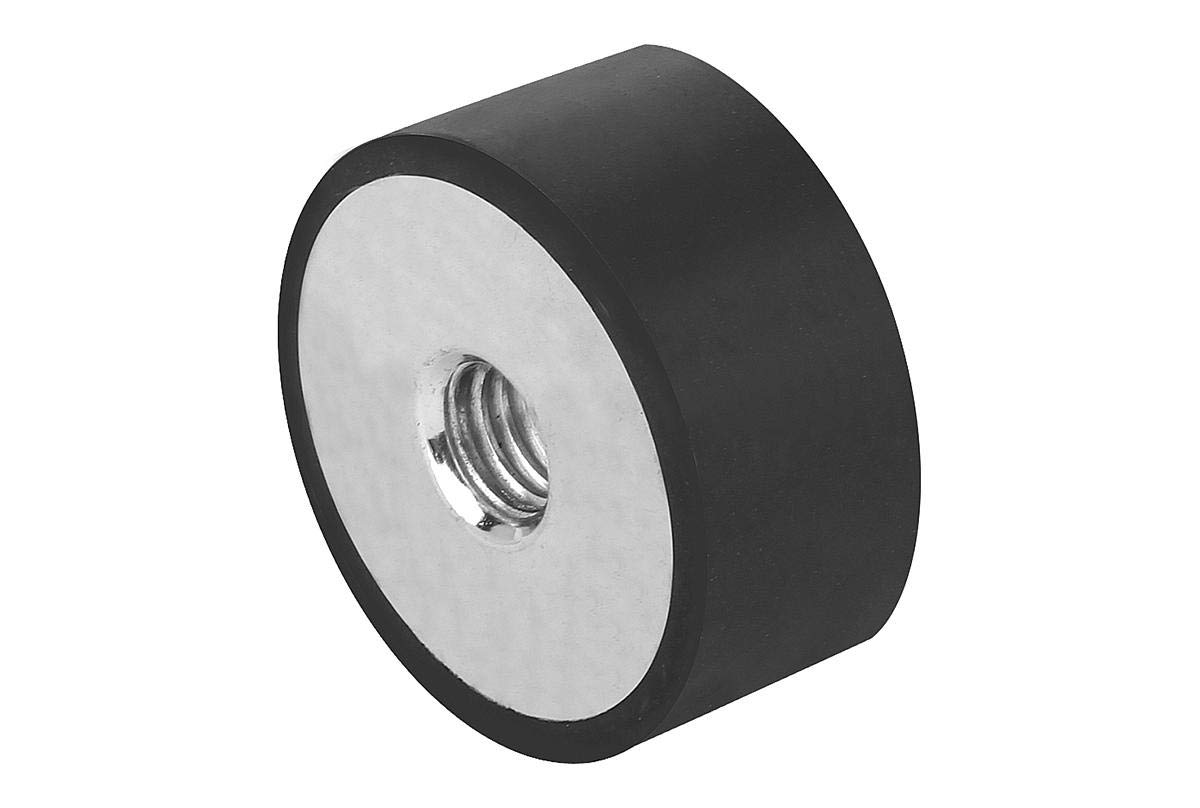 KIPP - Bedienteile | Normelemente Control Panels | Standard Elements K0573.03003055.20 K0573 Rubber Buffers, Black, 30 mm