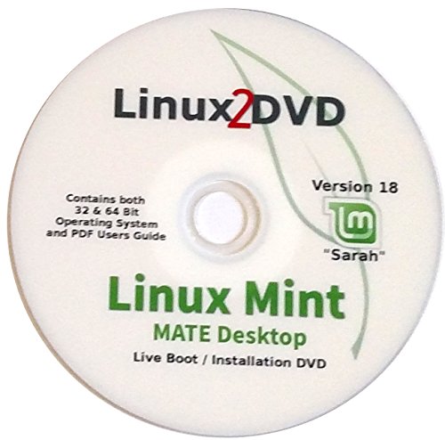 Linux Mint 18, MATE Desktop, Special Edition, 32 & 64 Bit, DVD