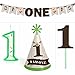 Woodland Creatures - 1st Birthday Boy Smash Cake Kit - High Chair Decoration