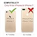 LAMEEKU iPhone SE 2nd Generation Wallet Case, iPhone 7/8 Card Holder case, Shockproof Apple 8 Leather case with Hidden Credit Card Holder, Protective Cover for Apple iPhone 8/7/SE 4.7inch Rose Gold