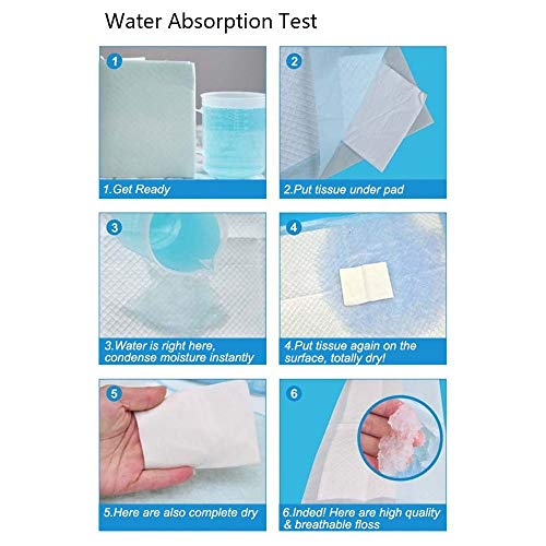 Disposable Underpads 50PCS Incontinence Bed Pads 24"X36" Disposable