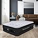 Sleep Restoration Queen Size Air Mattress - Best Inflatable Airbed with Built-In Electric Pump - 18