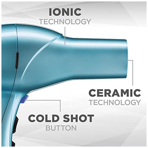 INFINITIPRO BY CONAIR 1875 Watt Salon Performance AC Motor Styling Tool/Hair Dryer; Aqua - Amazon Exclusive - Image 5