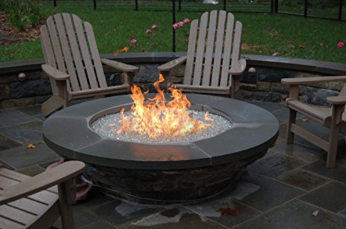 Hearth Products Controls Penta Stainless Steel Fire Pit Burner, 24-Inch, Natural Gas