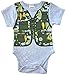 CHUBS GONE FISHING, Baby Camo Bodysuit, Funny Infant Creeper