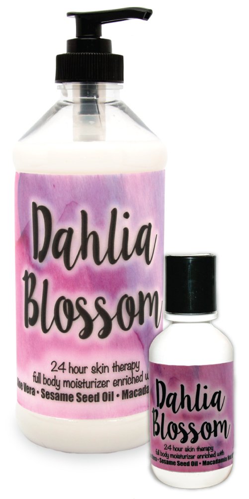The Lotion Company 24 Hour Skin Therapy Lotion Combo Kit, Dahlia Blossom
