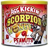 Ass Kickin Scorpion Honey Peanuts - 12 oz