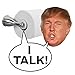 OUR FRIENDLY FOREST Donald Trump Talking Toilet Paper Roll - Makes Regular Toilet Paper Talk with Trump's Real Voice - 8 Hilarious Sayings - Funny Gag Gift for Holidays - Hilarious Bathroom Joke