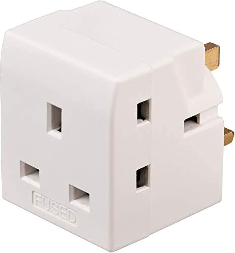 Brennenstuhl 3-Way Adapter for Standard Sockets GB 220-250V 13A