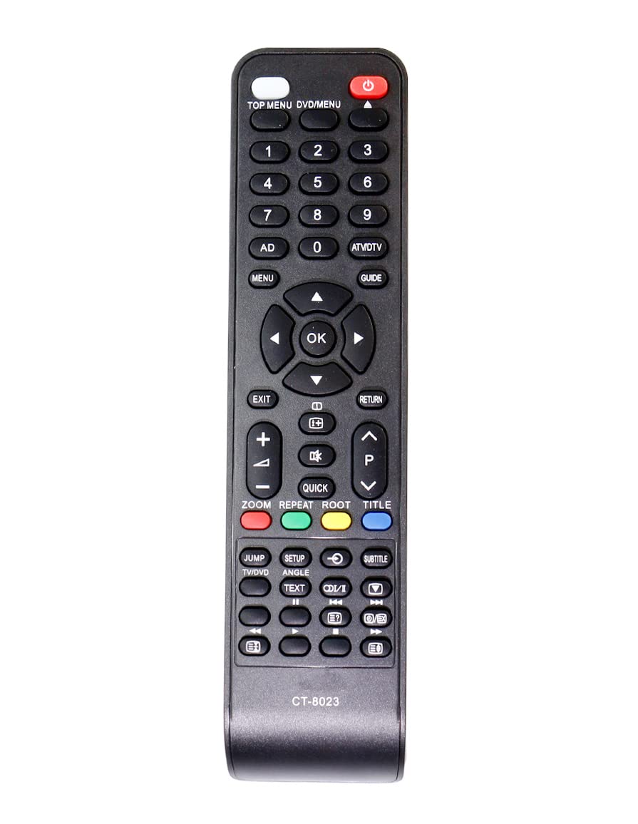 AULCMEET CT-8023 Replacement Remote Control Compatible with Toshiba 4K OLED Smart TV 26DL833B 19DL833B 22DL833B 23DL934B 23DL933B 23DL933G 23DL934G 32DL933G 19DL934G 32DL934B 32DL933B