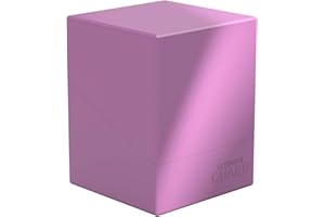 Ultimate Guard Boulder Solid 100+, Deck Case for 100 Double-Sleeved TCG Cards, Lavender, Secure & Durable Storage for Trading