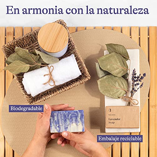 lubiu Lavender Soap 100g - Hands, Body and Face - Natural Soap Bar - Artisanal Soaps - Natural Lavender Soap Bar
