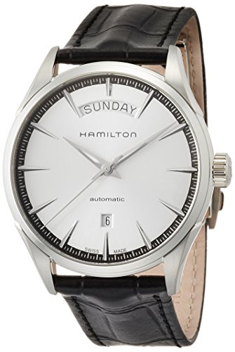 Hamilton Men's H42565751 Automatic Silver Dial Stainless Steel Leather Watch