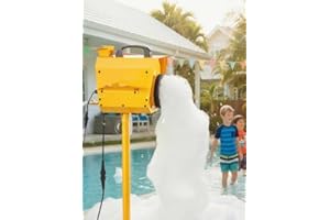 VEVOR Foam Machine, Adjustable Angle Control Foam Cannon Party Machine, Bubble Cannon with 21QT Water Tank, Stable Vertical D