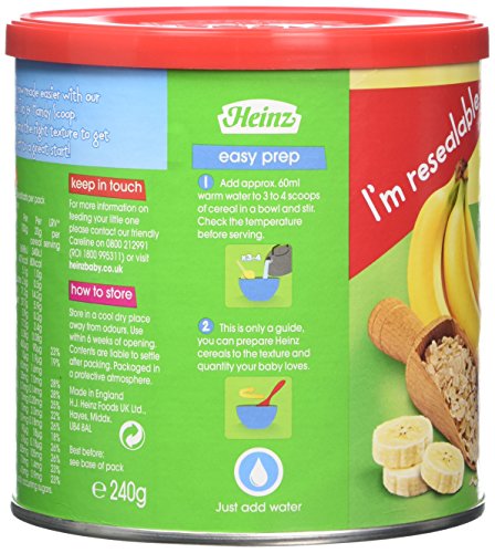 heinz sunrise banana porridge