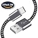 USB Type C Cable,AOSTA 3-Pack 6.6Ft/2M USB 3.0 Cable Nylon Braided Transfer Cable for Samsung GalaxyS8,S8+,Apple Macbook,Nexus,Google Pixel,ChromeBook Pixel,Nintendo Switch and Other Type C cable