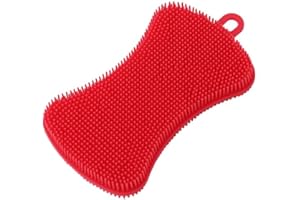 Multifunction Silicone Dish Washing Sponge Scrubber Kitchen Washing Tool - Random Color Dependable Performance Professional