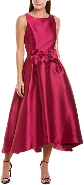 bow front midi dress