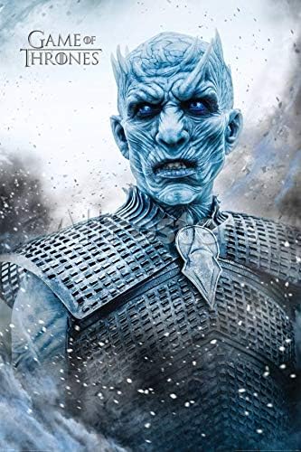 chronical collection Game of Thrones- Night King(The White Walker) Poster 12 x 12