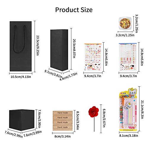 Mixhomic Explosion Box Creative DIY Photo Album Handmade Scrapbooking, Gift Box for Birthday, Annive - //coolthings.us