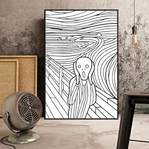 Floating Framed Canvas Wall Art for Living Room, Bedroom Geometric Flowers Canvas Prints for Home Decoration Ready to Hang - 16x24 inches