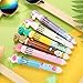 12 Pieces Unicorn Pen Shuttle Pens 10-in-1 Retractable Ballpoint Pen for Office School Supplies Party Gifts
