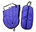 AJ Tack English Padded Saddle and Bridle Carrier Set Purple