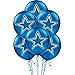 Dallas Cowboys Navy Blue Latex Balloons - 12
