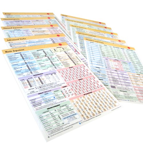 japanese cheat sheet pack free download