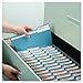 Smead Fastener File Folders, 50 Count, Blue, Reinforced 1/3-Cut Tabs, 2 Fasteners, Letter Size (12040)