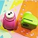Samto Mini Paper Craft Punch Card Scrapbooking Engraving Kid Cut DIY Handmade Hole Puncher for Festival Papers and Greeting Card Set of 20 with Random Colors and Random Cutting Shape