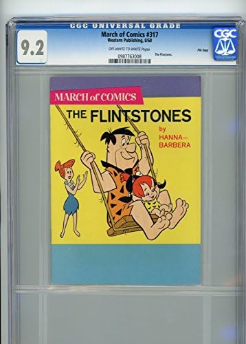 March of Comics #317 The Flintstones CGC 9.2 "File Copy" Comics – 1968