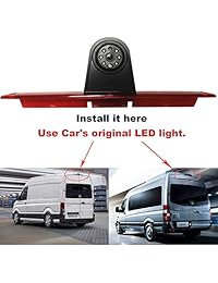 canying cámara de copia de seguridad de luz de freno del coche para Mercedes Benz Sprinter Volkswagen Crafter Vans LED luz de estacionamiento