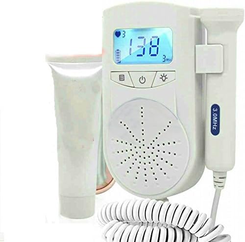 Cobely Pocket Baby Heartbeat Monitor +Free Gel with Lcd Loudspeaker Waterproof Probe ,Shiped From Within USA