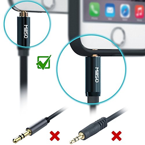 MillSO Headset Splitter for 2 TRRS Headphones or Mics - 3.5mm Jack Adapter TRRS 4-Pole Splitter Male to 2 Dual Female Adapter Compatible for 2 Headphones or Microphones to Connect Mobile Phone, Laptop - Thumbnail 4