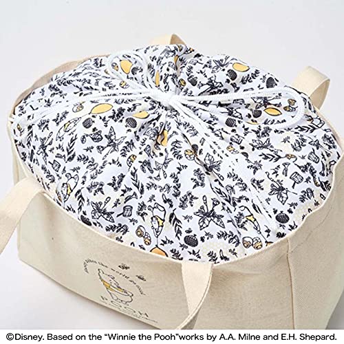 steady.(ステディ.) 2021年9月号:8/5発売【雑誌付録】くまのプーさんデザイン 巾着カバー付き 収納バッグ