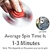 SENQIAO Tri Fidget Spinner Hand EDC Finger Spinner Toy Stress Reducer with High Performance Bearing For ADD, ADHD, Anxiety, and Adult Children