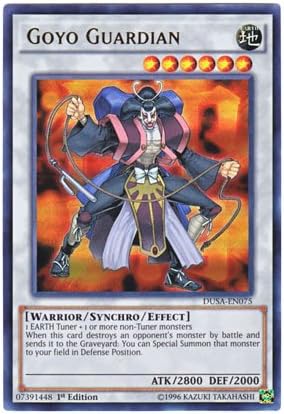 Amazon 遊戯王 英語版 Dusa En075 Goyo Guardian ゴヨウ ガーディアン ウルトラレア 1st Edition トレカ 通販