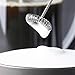 Docik Milk Frother, Handheld Electric Coffee Mixer, Battery Operated Egg Beater Blender, ABS Plastic Handle, Stainless Steel Stem and Whisking Head, B, 1