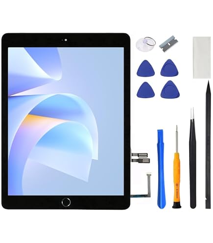 Nappe Jack Noir Pour IPad 6e Génération A1893/A1954 - Compatible Avec Plusieurs Modèles IPad