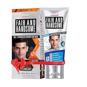 Fair and Handsome Radiance Cream, 60g And Instant Radiance Face Wash, 100g
