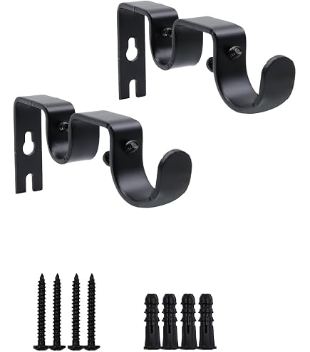 Soportes Forjados, Soporte De Poste De Madera/hierro (1 CADA UNO