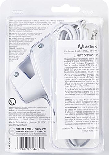 AdTech Lo-Temp Mini Glue Gun | Low Temp Compact Tool for Crafting, School Projects and DIY | Item#0450