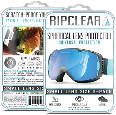 Ripclear Spherical Lens Protector 3X Pack Small Frame / x3 Spherical Lens Ripclear