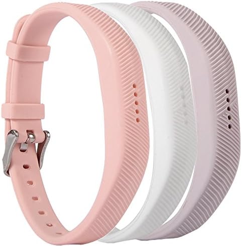 Fitbit Flex 2 Bands,WISHTETA Silicon Replacement Band for 2016 Fitbit Flex 2 Sports Classic Fitness Replacement Accessories Wrist Band (3PCS-01)