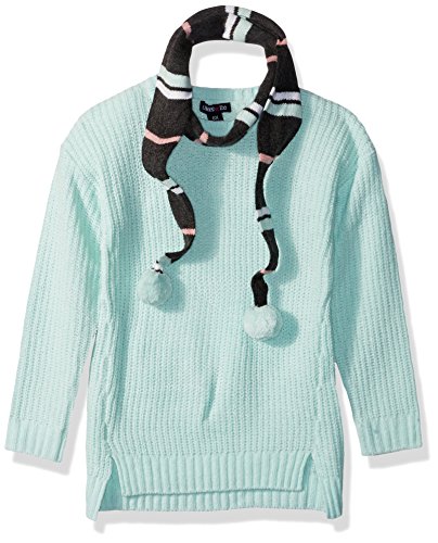 Limited Too Little Girls' Pullover Sweater (More Styles Available), Light Mint, 5/6