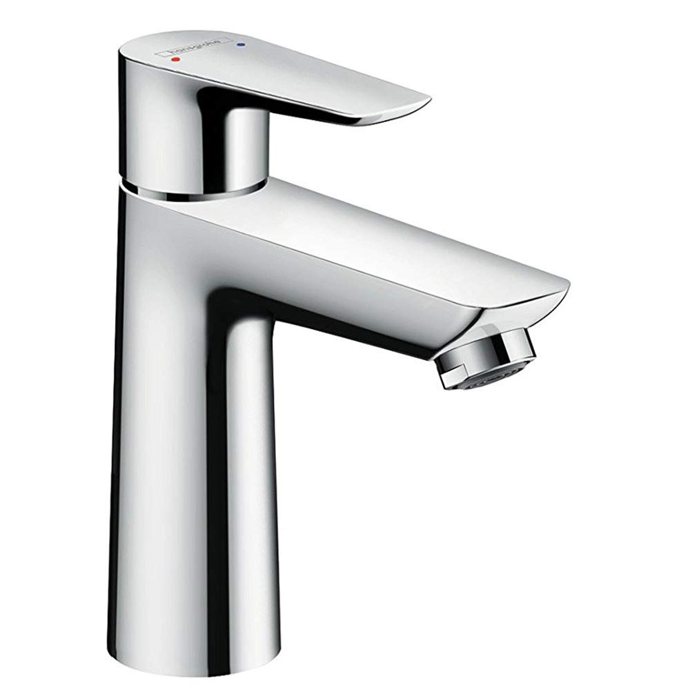 hansgrohe Talis E Basin Mixer Tap 110 with pop-up waste, chrome, 71710000